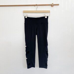 Champions C9 Cut-out Black Workout Leggings Size XS